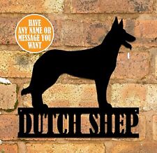 Dutch shepherd metal for sale  DURHAM