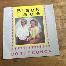 Black lace conga for sale  LONDON