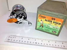 ~ Vintage PENN Silver Beach Modelo 99 Carretel na Caixa ~ com Carretel Extra ~ Extras ~ comprar usado  Enviando para Brazil