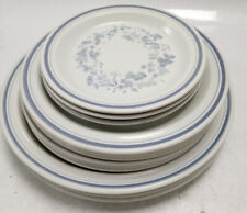 Used, Vintage Royal Doulton Shadow Play x3 Dinner Plates Side Plates x6 Dessert Plates for sale  RUGBY