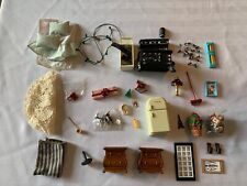 Lot Of Vintage Miniature Doll House Home Decor And Christmas, used for sale  Shipping to South Africa