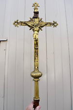 Antique processional cross for sale  Danbury