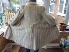 white mink coat for sale  REDDITCH
