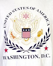 De Colección Años 80 90 Delta Retro Washington DC Estados Unidos de América Camiseta Puffy XL segunda mano  Embacar hacia Mexico
