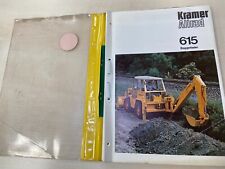 Kramer 615 baggerlader gebraucht kaufen  Schellerten