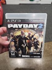 Used, Payday 2 (Sony PlayStation 3 PS3, 2013) Tested Works  for sale  Shipping to South Africa