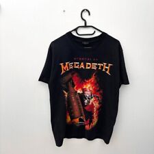 Vintage megadeth black for sale  GOSPORT