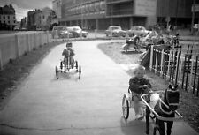 Enfants cheval à pédales & quadricycles - ancien négatif photo an. 1950 60, usado comprar usado  Enviando para Brazil