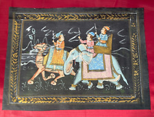Indian silk painting for sale  BARNSTAPLE
