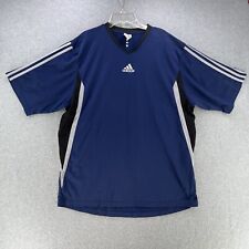 Camiseta Masculina Vintage Adidas Extra Grande Manga Curta Camisa Poliéster Decote V  comprar usado  Enviando para Brazil