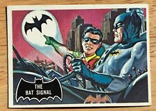Tarjetas coleccionables de Batman 1966 cada una se vendió por separado serie de murciélagos negros, azules y rojos segunda mano  Embacar hacia Mexico