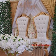 Wedding throne chairs for sale  ORPINGTON