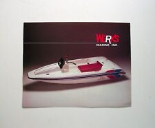 WERKS MARINE watercraft sales literature/ sales brochure  (used-not a reprint) for sale  Shipping to South Africa