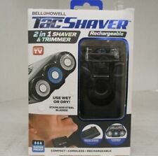 Barbeador rotativo Bell + Howell Tac, bigode e barba com aparador pop-up  comprar usado  Enviando para Brazil