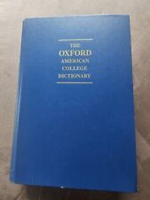 o dicionário universitário americano Oxford Um casal pequenas manchas de água na página de trás, usado comprar usado  Enviando para Brazil