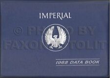 1968 imperial data for sale  Riverside