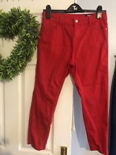 Red denim pedal for sale  POOLE