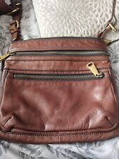 Fossil leather bag for sale  DERBY