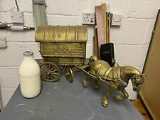 Vintage brass horse for sale  LICHFIELD