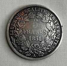 5fr argent 1851 d'occasion  Château-Renard