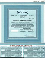 Herlitz Akitengesellschaft 1er-OS 1989 na sprzedaż  Wysyłka do Poland