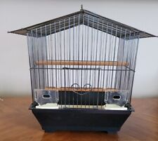 Vintage HOEI Metal Bird Cage w/Feeders  Japan for sale  Shipping to South Africa