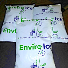 Lote de 3 paquetes de hielo refrigerante de gel de hielo Enviro envío enfriador medicina, usado segunda mano  Embacar hacia Mexico
