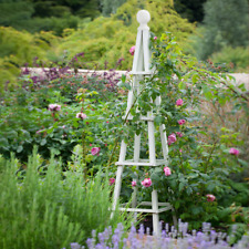Wooden garden obelisk for sale  Shipping to Ireland