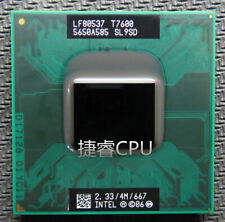 Procesador Intel Core 2 Duo 1 pieza T7600 para móviles 2,33 GHz 4M 667 doble núcleo T7600 segunda mano  Embacar hacia Argentina
