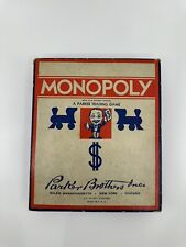 Vintage 1936 monopoly for sale  Berkeley