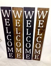 Welcome sign vertical for sale  Springfield
