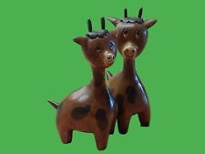Set wooden giraffe for sale  Shipping to Ireland