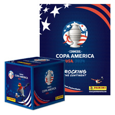 Álbum y caja de pegatinas de la Copa América 2024 ON A MANO (50 paquetes) versión EE. UU., usado segunda mano  Embacar hacia Argentina