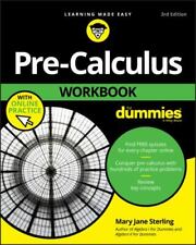 Pre-Calculus Workbook for Dummies by Sterling, Mary Jane comprar usado  Enviando para Brazil