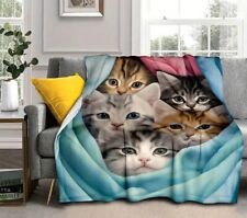 Decke kuscheldecke katzen gebraucht kaufen  Sande,-Elsen,-Wewer