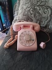 Usado, Vintage Rosa Claro, Telefone Desktop Rotativo, NÃO TESTADO, Fiação Antiga comprar usado  Enviando para Brazil