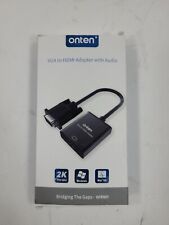 Adaptador Onten VGA para HDMI com áudio. Modelo: OTN-5138S comprar usado  Enviando para Brazil