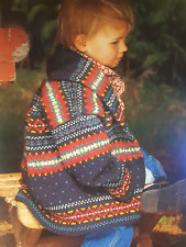Knitting pattern toddlers for sale  GALASHIELS