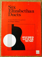Six elizabethan duets for sale  NORWICH