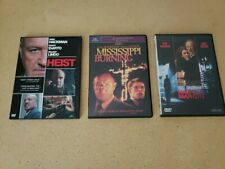 Lote de 3 DVDs Gene Hackman assalto margem estreita Mississippi drama ardente, usado comprar usado  Enviando para Brazil