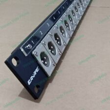 Painel anteparo Canare Patchpanel macho XLR solda 161U-X2F A/V, usado comprar usado  Enviando para Brazil