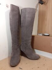 Womens grey suede for sale  LEAMINGTON SPA