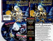 IRON MAIDEN-LIVE AFTER DEATH-1985/1995-EUA-CASTLE RECORDS 107-2-OBI/INLAY-2CD-M- comprar usado  Enviando para Brazil