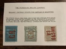 Caledonian railway stamps for sale  DIDCOT