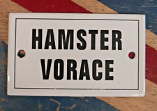 Hamster vorace vintage for sale  ILFRACOMBE