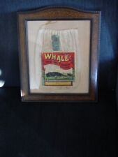 Small framed whale for sale  Shipping to Ireland
