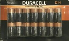 Baterías D alcalinas Duracell Coppertop paquete abierto de 14 PIEZAS segunda mano  Embacar hacia Mexico