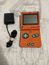 Sistema portátil Nintendo Game Boy Advance SP pintado naranja funciona probado GBA SP segunda mano  Embacar hacia Argentina
