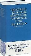 Sämtliche gedichte balladen gebraucht kaufen  Berlin