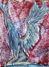 Aceo dipinto angelo usato  Isola Di Capo Rizzuto